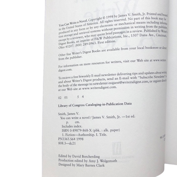 2 Nonfiction Books: How to Write a Book Proposal and You Can Write a Novel - Picture 4 of 13